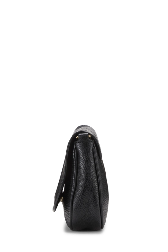 Black Grained Leather Soho Crossbody, , large image number 2