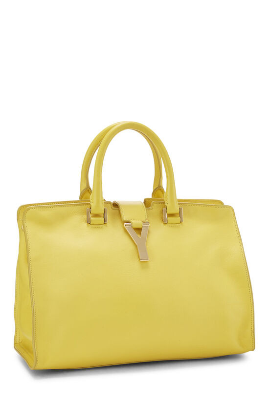 Yellow Calfkskin Classic  Y Cabas Small, , large image number 1