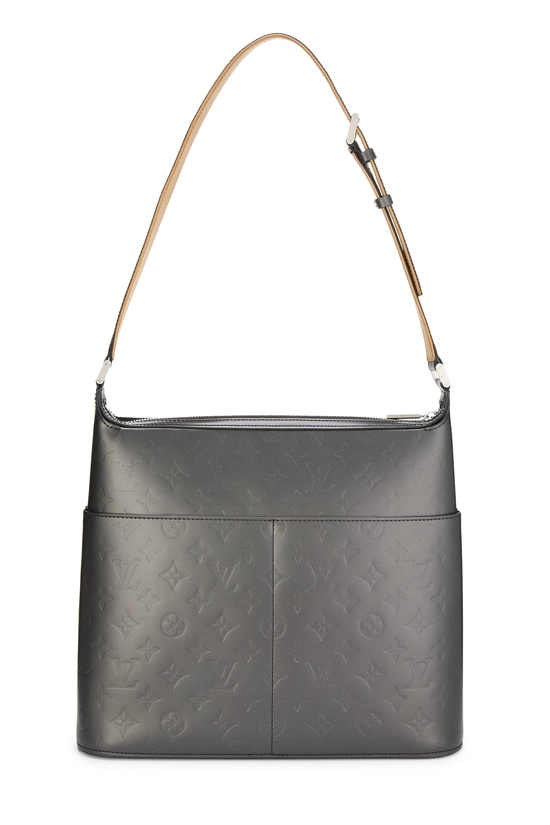 Grey Monogram Vernis Mat Sutter, , large image number 3