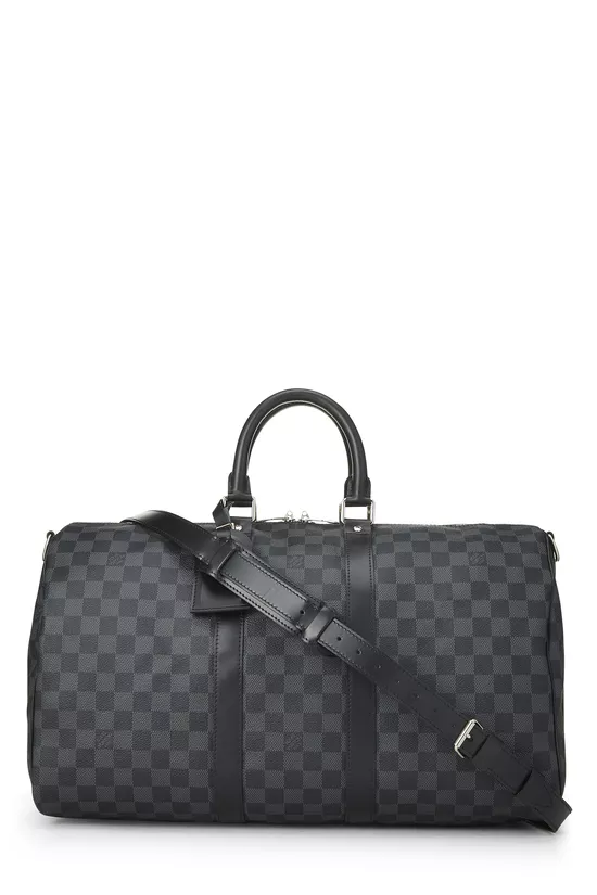 Damier Graphite Keepall Bandouliere 45, , large image number 0
