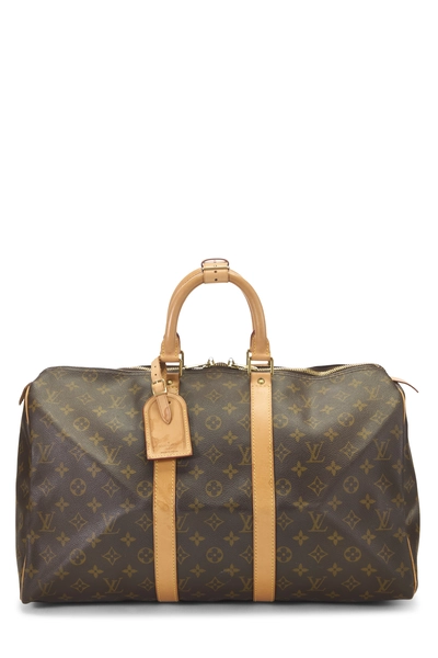 Louis Vuitton Monogram Canvas Keepall 45