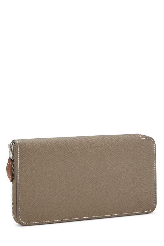 Etoupe Epsom Silk In Continental Wallet, , large image number 1