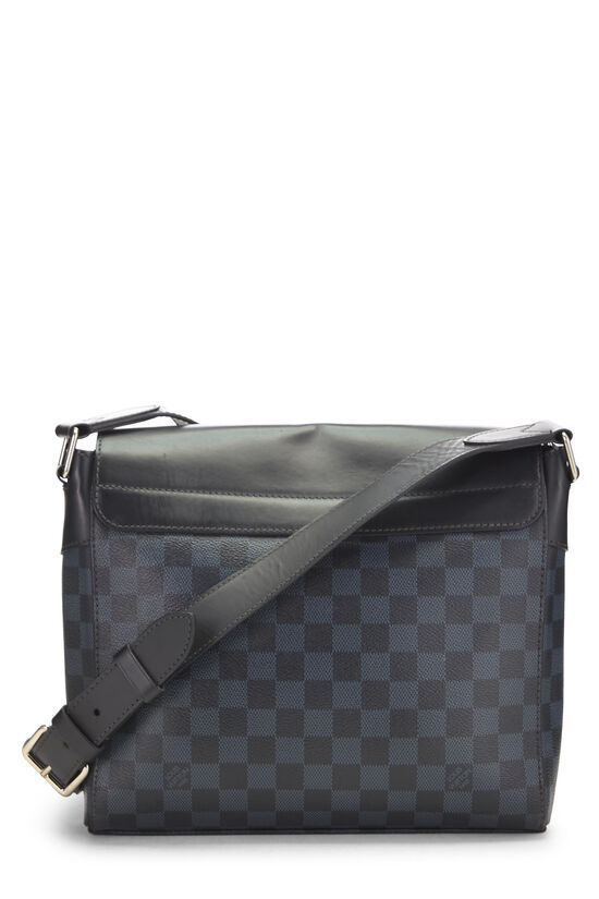 Blue Damier Cobalt Newport Messenger PM, , large image number 3