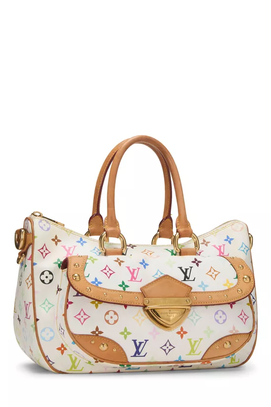 Takashi Murakami x Louis Vuitton White Monogram Multicolore Rita, , large image number 1