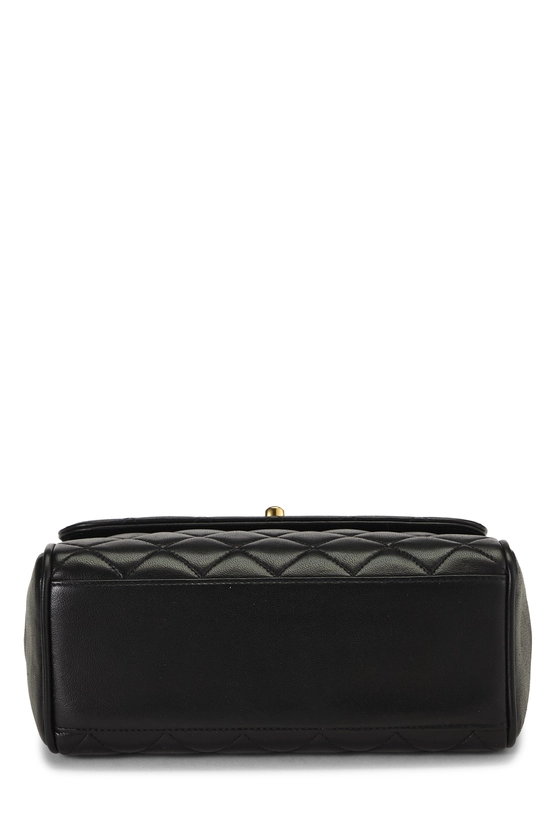 Black Quilted Lambskin Kelly Small, , large image number 4
