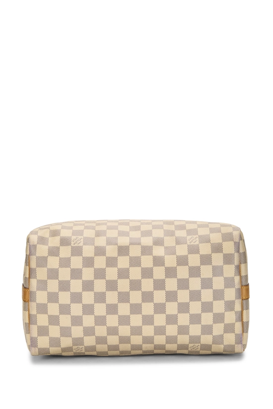 Damier Azur Speedy Bandouliere 30, , large image number 4