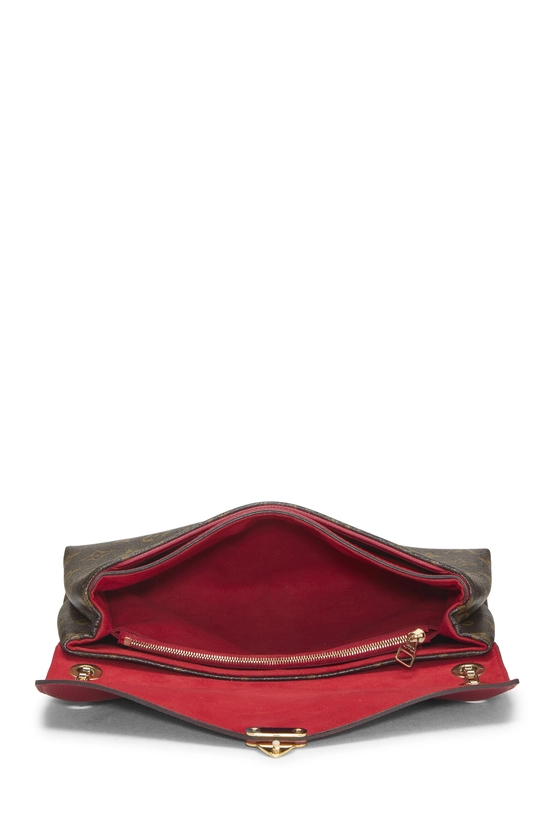 Red Monogram Canvas Pallas Chain Bag, , large image number 5