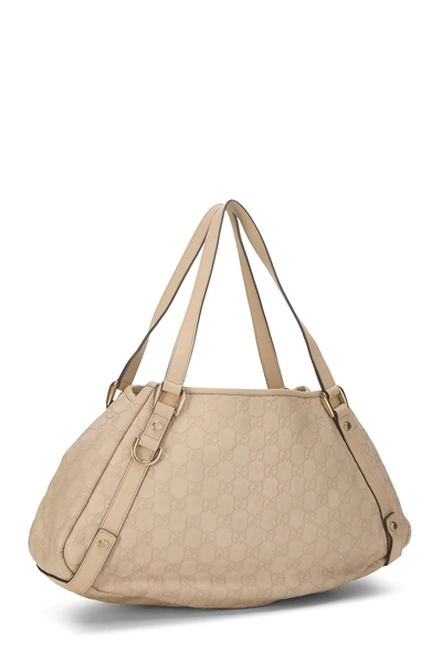 Gucci Beige Guccissima Abbey Tote — photo 2