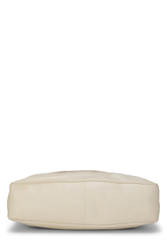 White Original GG Canvas Diana Bamboo Hobo Large, , large image number 4
