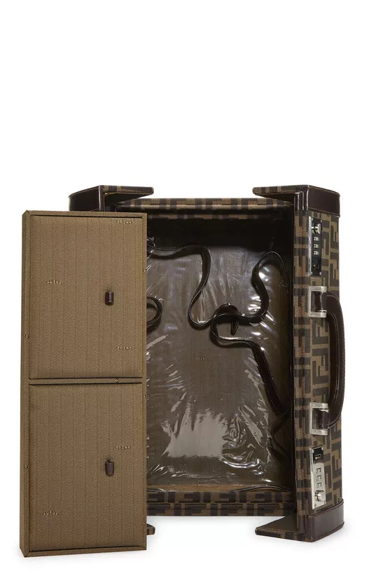 Brown Zucca Canvas Box Vanity, , large image number 5