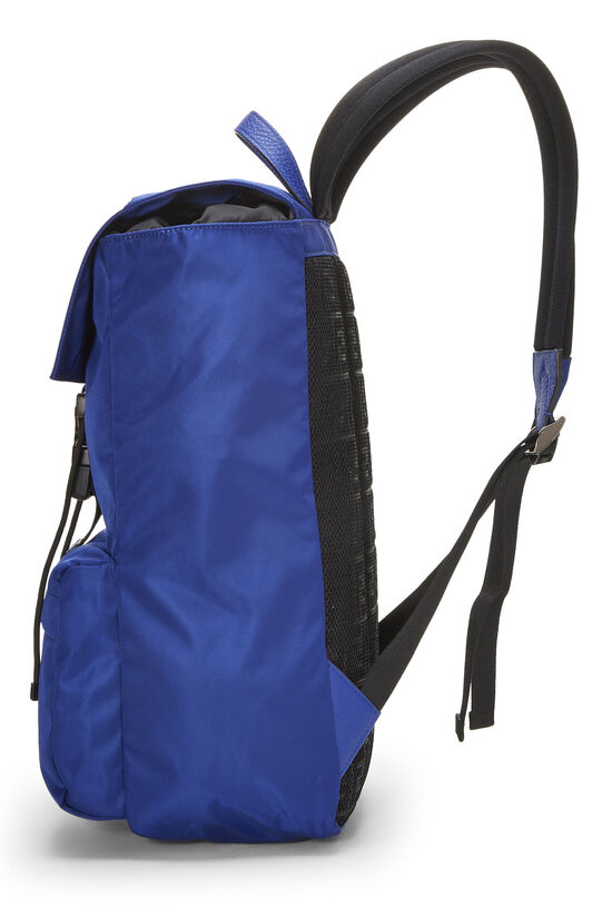 Blue Nylon Fendiness Backpack, , large image number 2