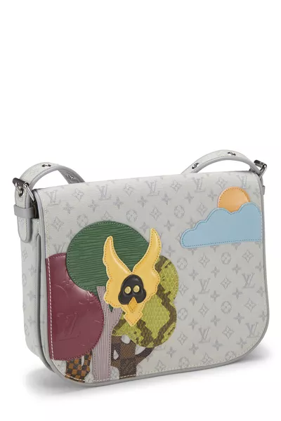 Louis Vuitton Grey Monogram Canvas Patchwork Conte De Fees Musette — photo 2