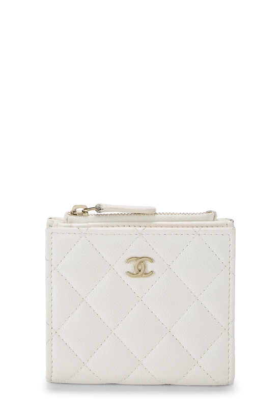 White Caviar Compact Wallet, , large image number 0