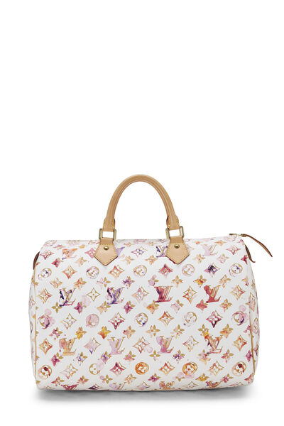 Richard Prince x Louis Vuitton Monogram Watercolor Speedy 35