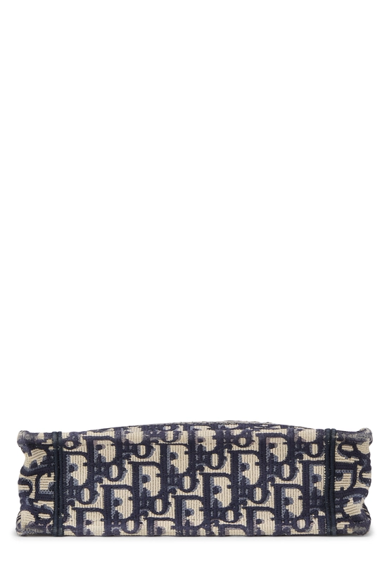 Navy Diorissimo Canvas Book Tote Mini, , large image number 4