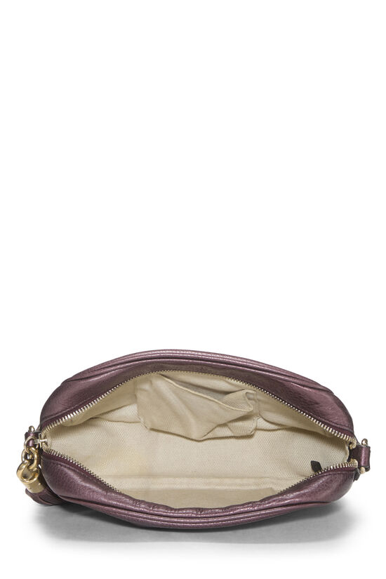 Purple Metallic Grained Leather Soho Disco, , large image number 5