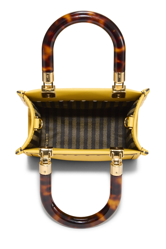 Yellow Calfskin Sunshine Shopper Mini, , large image number 5