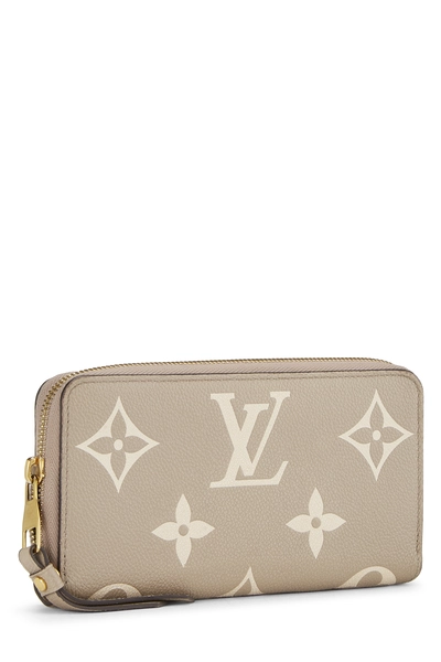 Grey Giant Monogram Empreinte Zippy Continental, , large