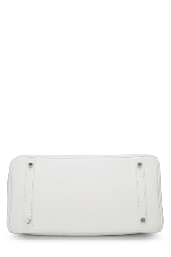 Hermès White Epsom Birkin 35 QGB0I412WB003