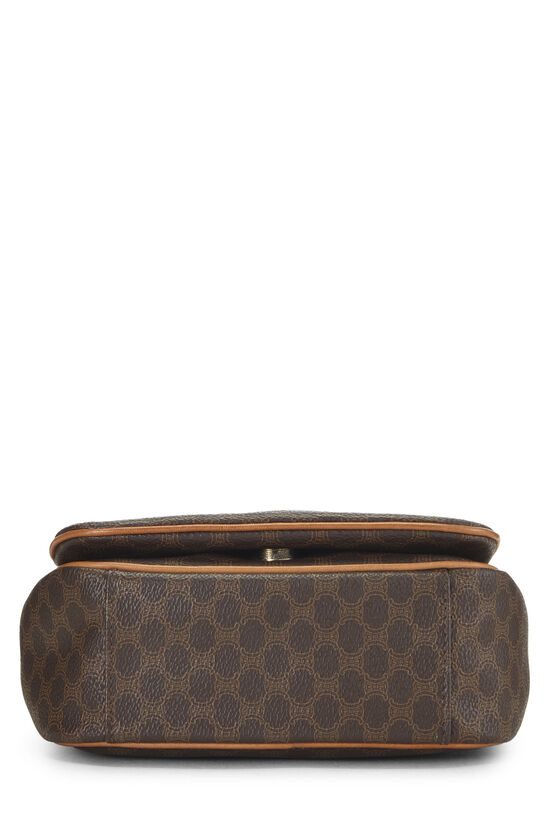 Brown Coated Canvas Macadam Shoulder Bag, , large image number 4