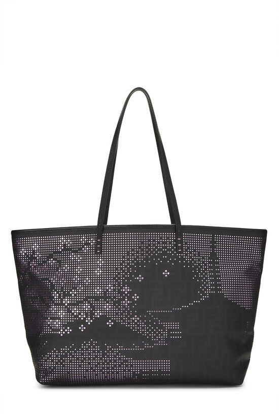 Black Zucca Coated Canvas Spalmati Roll Tote, , large image number 1