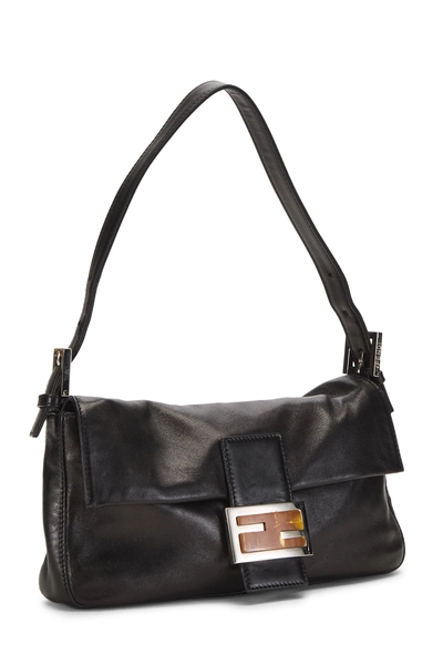 Black Leather Baguette, , large