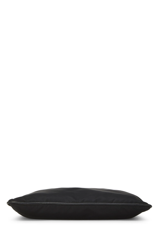 Black Nylon Messenger Bag Large, , large image number 4