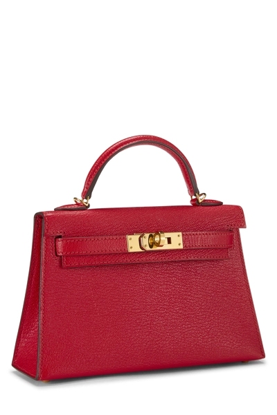 Rouge Coeur Chevre Kelly Sellier 20 NM, , large