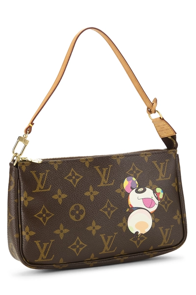 Takashi Murakami x Louis Vuitton Monogram Canvas Panda Pochette Accessoires, , large