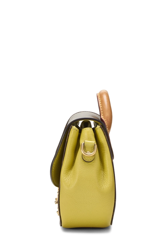Yellow Monogram Canvas Eden PM, , large image number 2