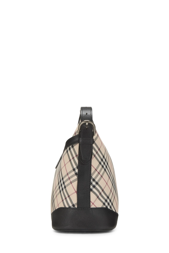 Black House Check Jacquard Shoulder Bag, , large image number 2