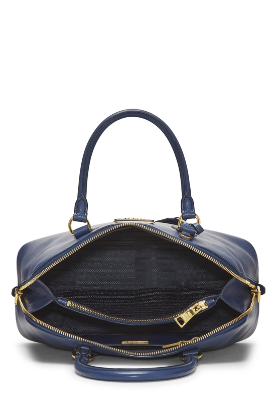 Navy Saffiano Promenade Medium, , large image number 5