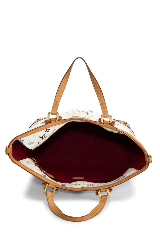 Takashi Murakami x Louis Vuitton White Monogram Multicolore Sharleen GM, , large image number 5