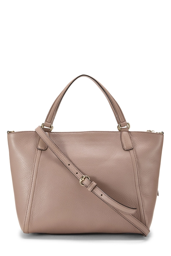 Pink Leather Soho Top Handle Bag, , large image number 3