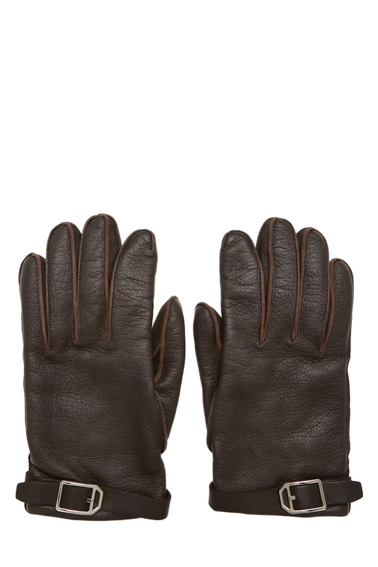 Brown Lambskin Gloves, , large image number 0
