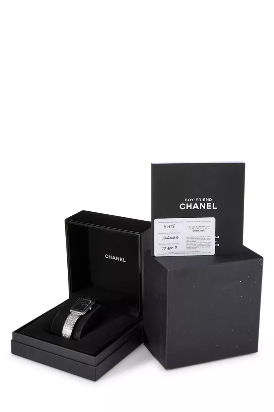 Silver Stainless Steel Boyfriend Watch, , large image number 1