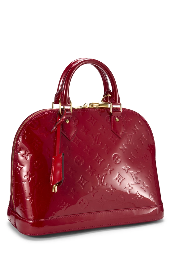 Pomme D'Amour Monogram Vernis Alma PM NM, , large image number 1