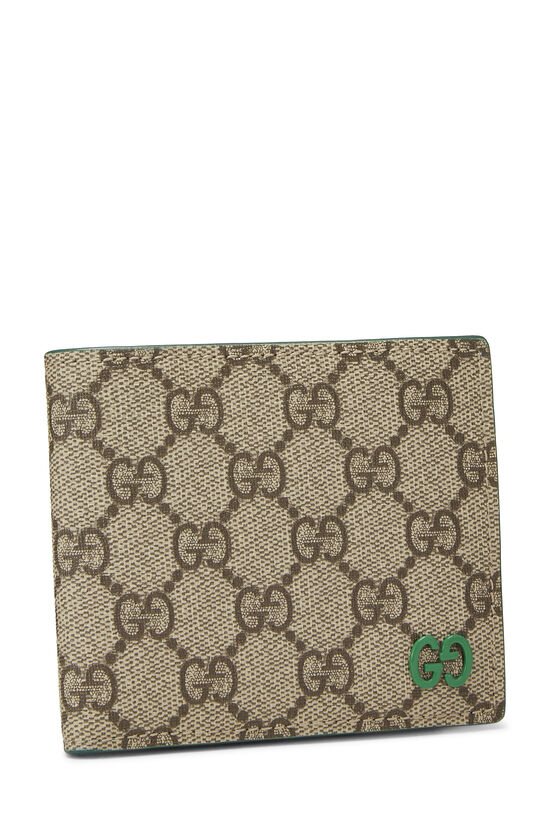 Green Original GG Supreme Canvas Wallet, , large image number 1
