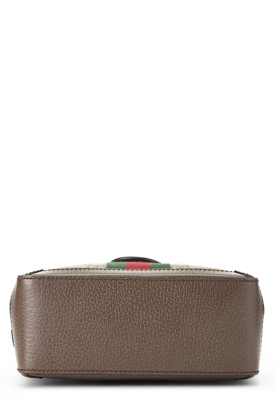 Brown GG Supreme Ophidia Top Handle Shoulder Bag Small, , large image number 4