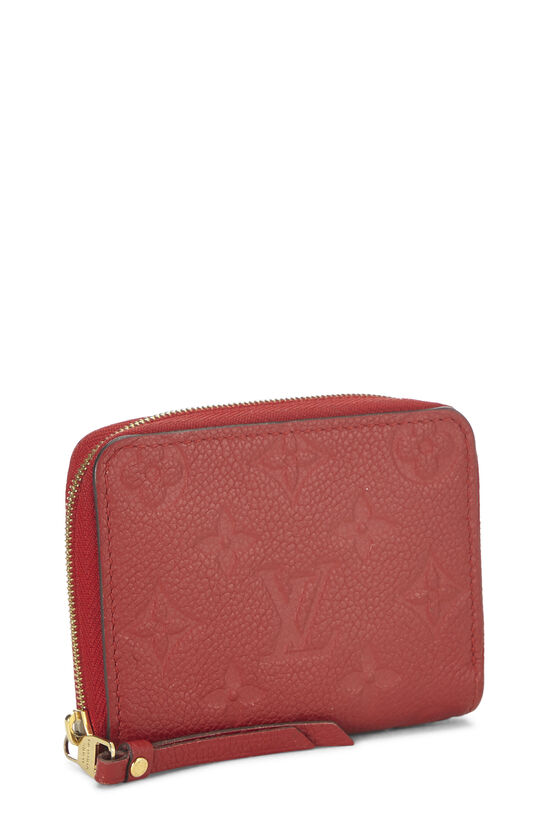 Red Empreinte Zippy Coin Purse, , large image number 1