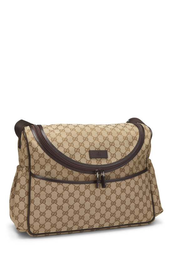Original GG Canvas Diaper Bag, , large image number 1