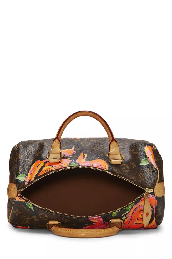 Stephen Sprouse x Louis Vuitton Monogram Roses Speedy 30, , large image number 5
