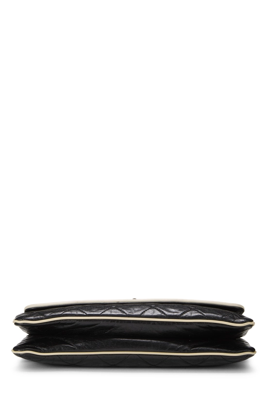 Black Lambskin Mademoiselle Twist Flap Bag, , large image number 4