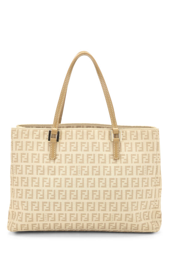 Beige Zucchino Canvas Tote Small, , large image number 3