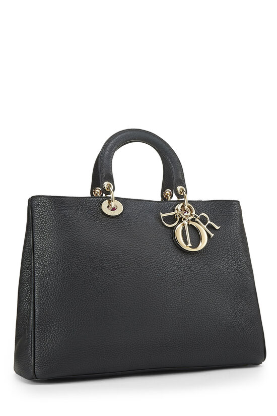 Christian Dior Diorissimo Leather Medium Tote Bag