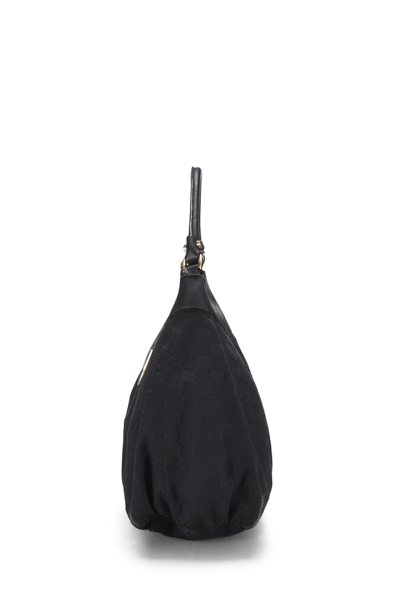 Black Original GG Canvas D-Ring Abbey Shoulder Bag, , large image number 2