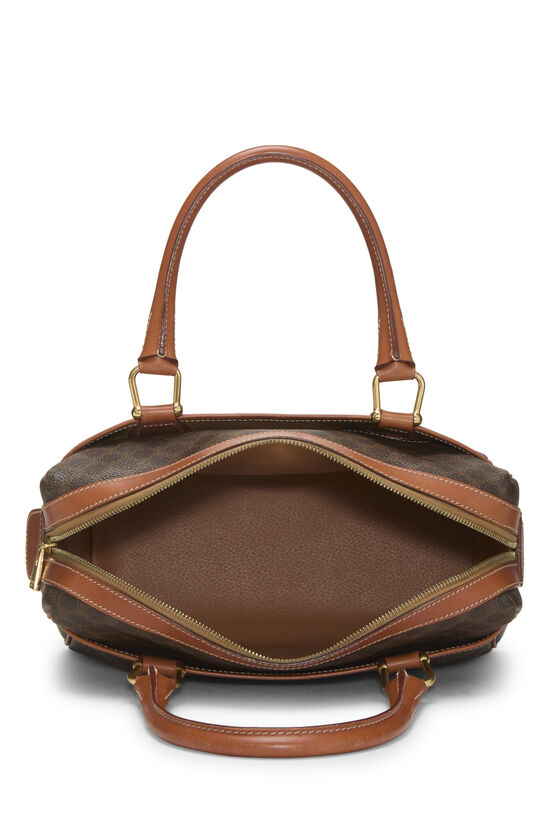 Brown Coated Canvas Macadam Handbag, , large image number 5