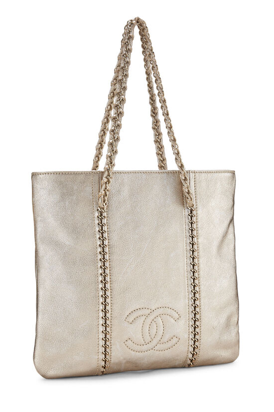 Chanel CC Logo Travel Line Large Nylon Tote Bag Light Pink