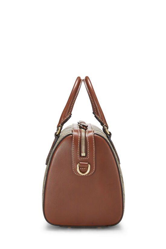 Brown GG Supreme Boston Handbag Small, , large image number 3