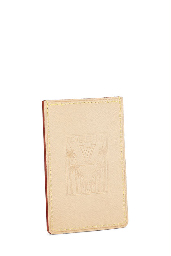 Louis Vuitton Vachetta Leather Voyages Card Holder Louis Vuitton